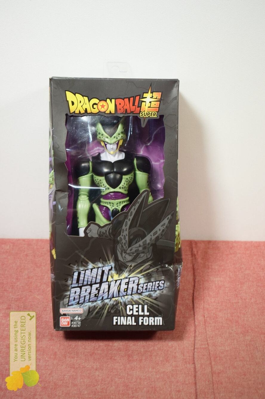 Bandai Limit Breaker Dragon Ball Super Cell Final Form 12" Figure (Pack Wear)